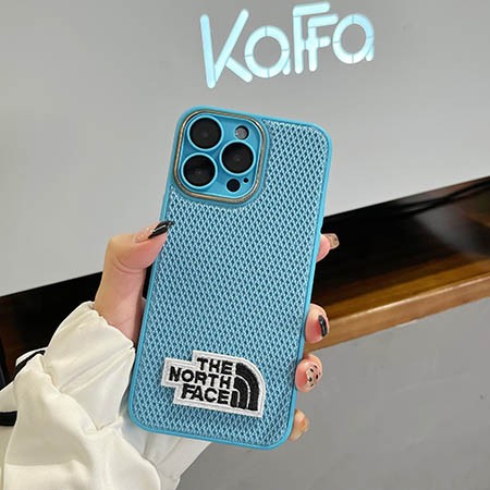 the north face iphone15ケース 刺繍