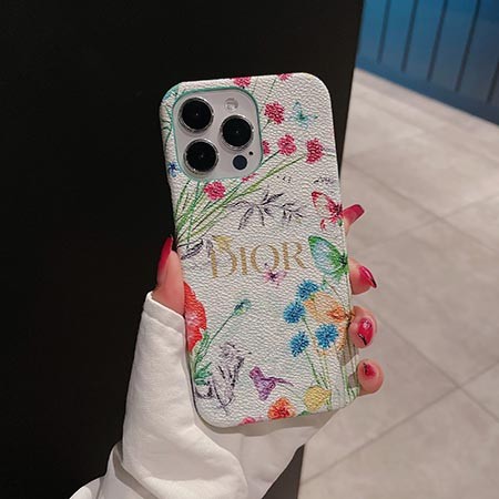 ディオール iphone15 スマホケース 花柄 ブランド