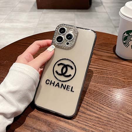 chanel シャネル ラインストーン付き iphone 15pro ケース