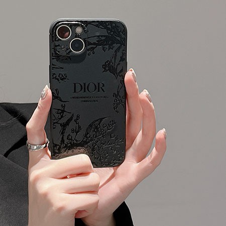 Dior ブラック アイフォーン15 スマホケース