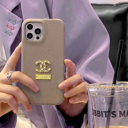 Chanel iphone15 携帯ケース レザー