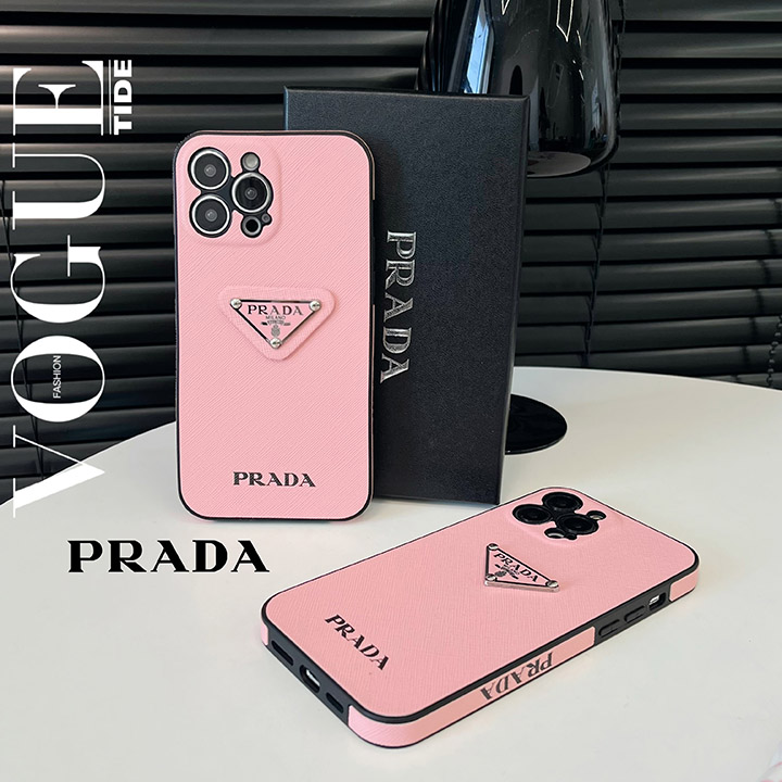  ピンク iPhone15 ultra ケース Prada