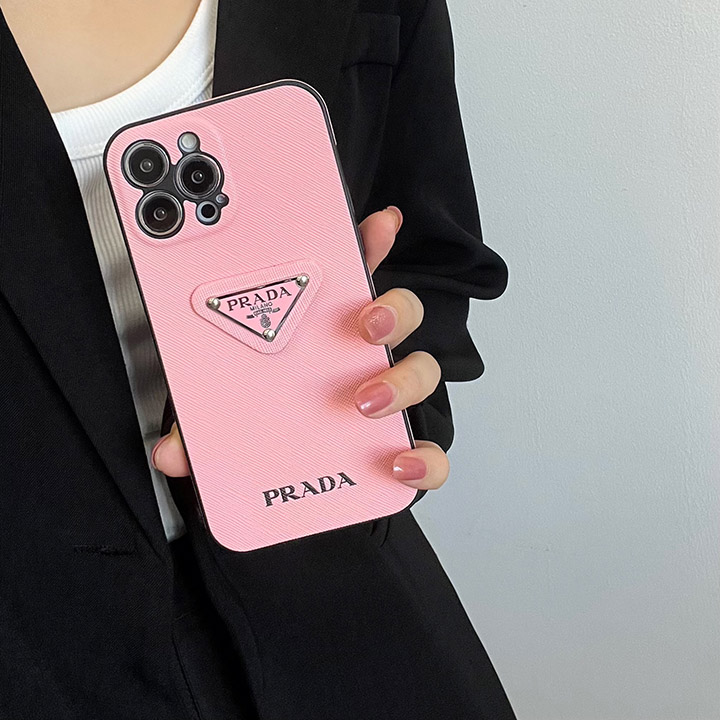  ピンク iPhone15 ultra ケース Prada