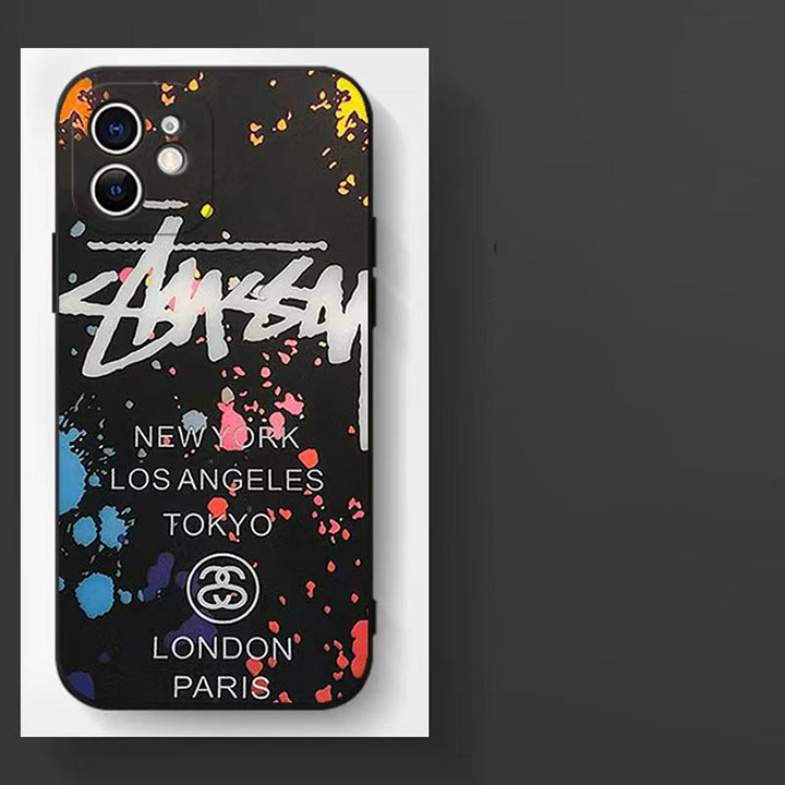 Stussy iphone15ケース 落書き