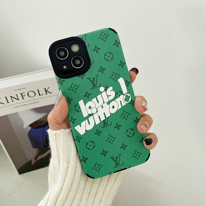 Louis Vuitton iphone15ケース 緑 おしゃれ