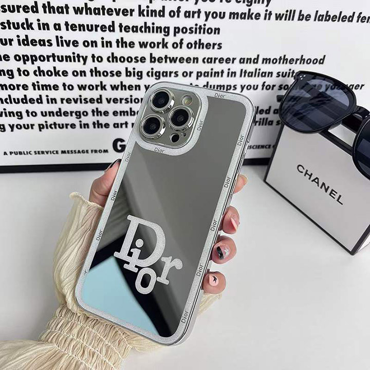 ミラー 付き dior ディオール アイフォーン 15プロ 携帯ケース