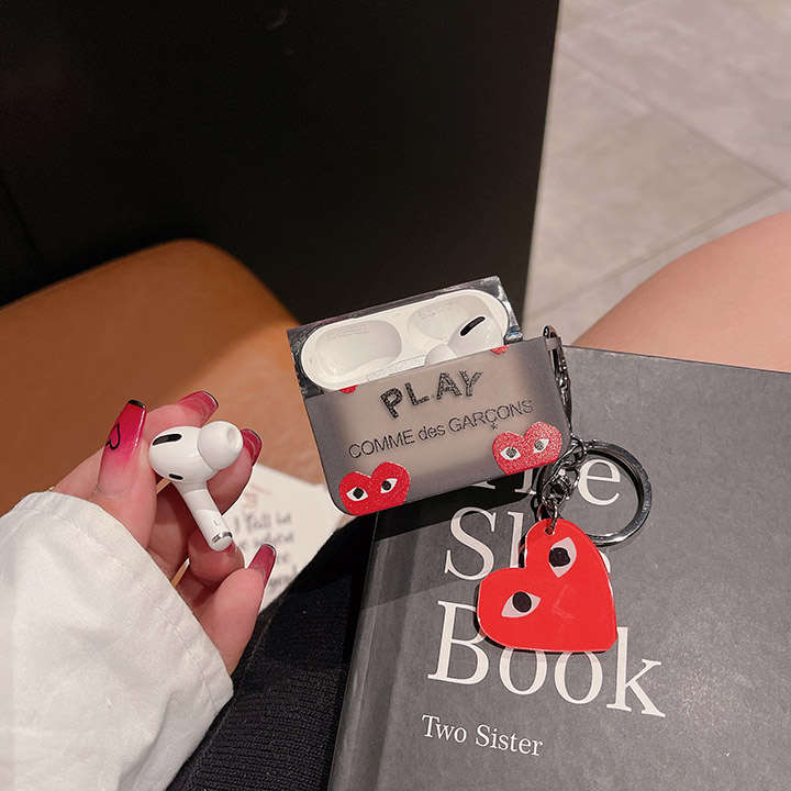 ハイブランド コムデギャルソン風 airpods pro2 スマホケース