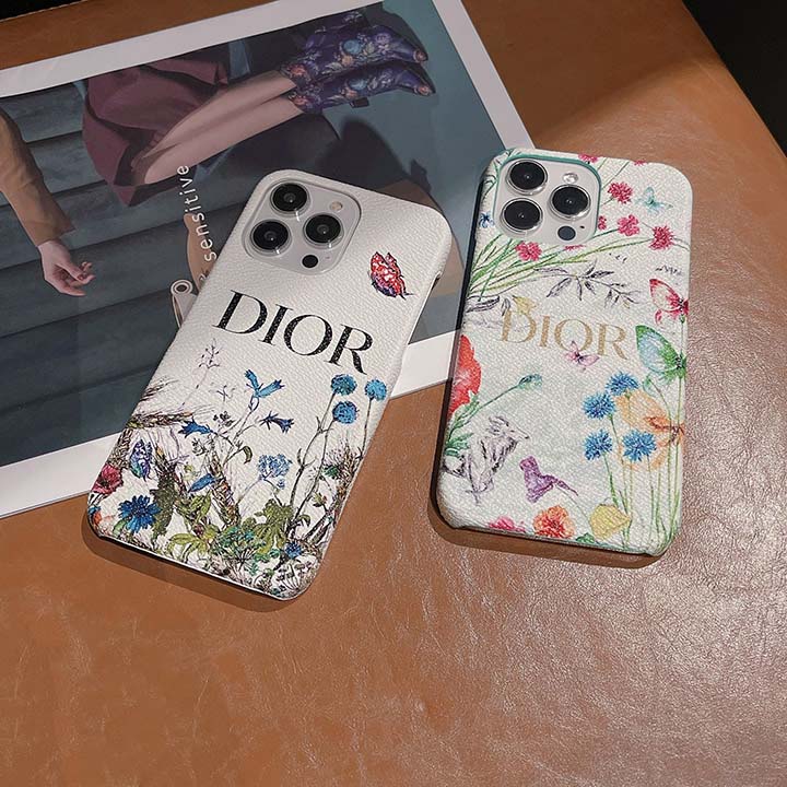 ディオール iphone15 スマホケース 花柄 ブランド