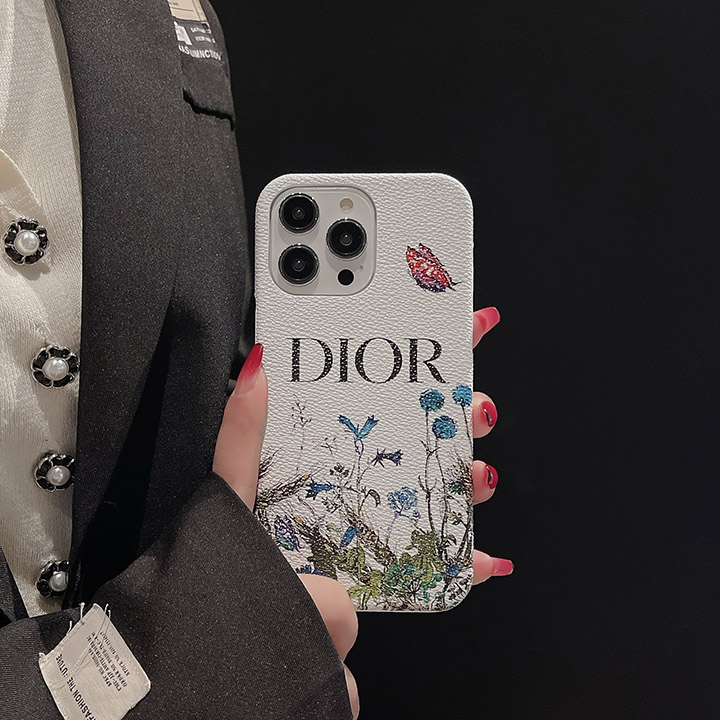 dior iphone 15pro スマホケース 蝶々 おしゃれ 女性