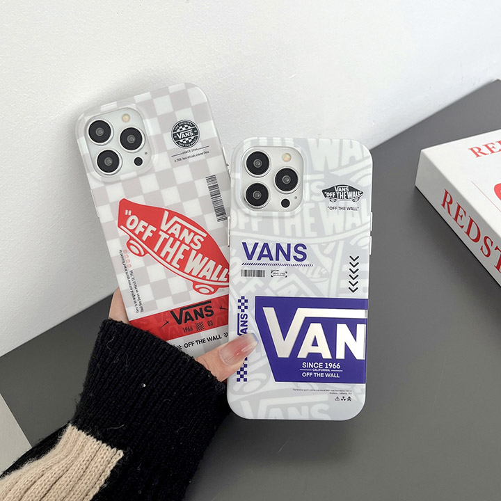 vans iPhone 15 携帯ケース 白 PE