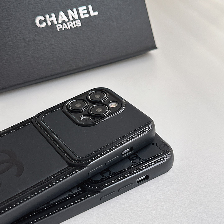 ブラック chanel iphone 15 ケース ビジネス風