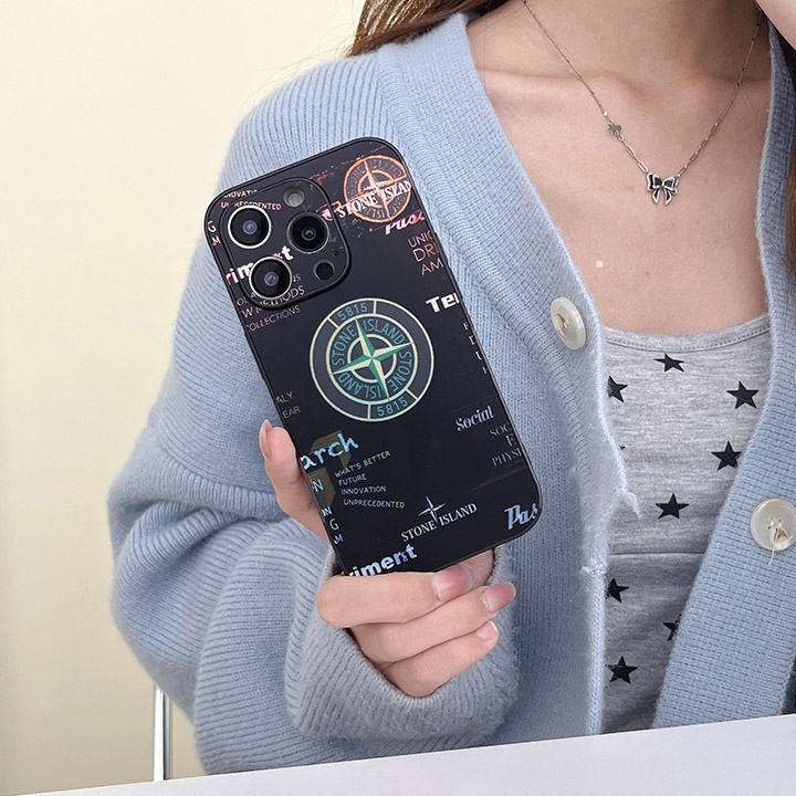 stone island iphone 15 携帯ケース レーザー