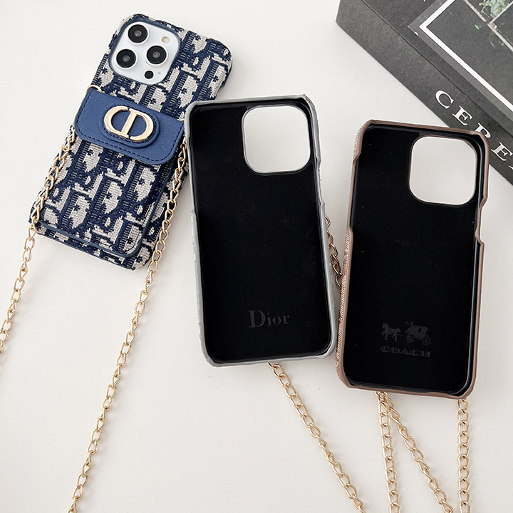 Dior アイフォーン15 携帯ケース カード収納