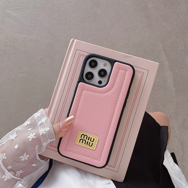 miumiu iphone15 ケース 高級