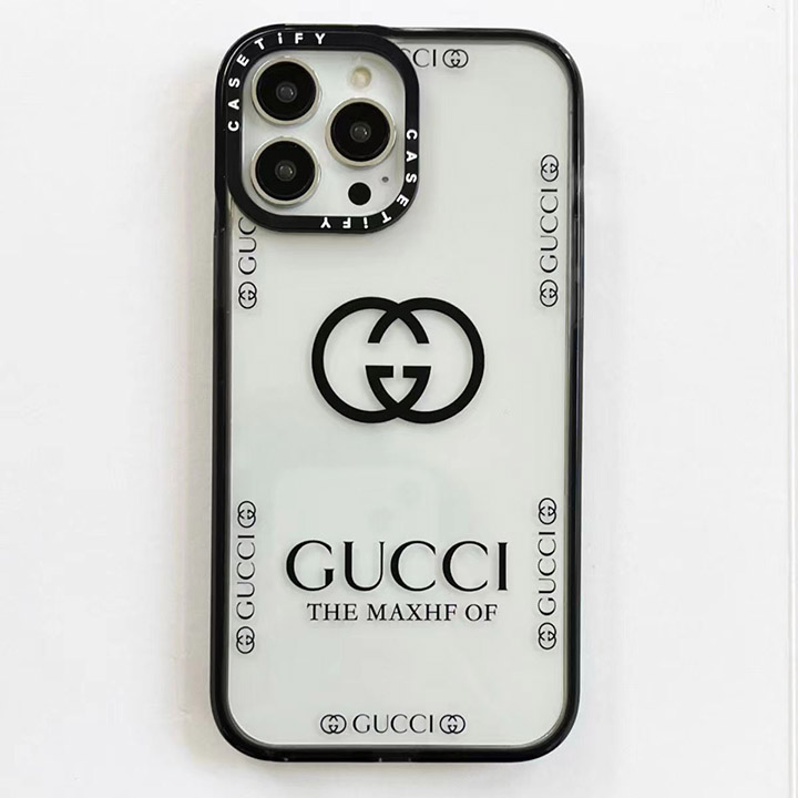 Gucci iphone15ケース クリア シンプル