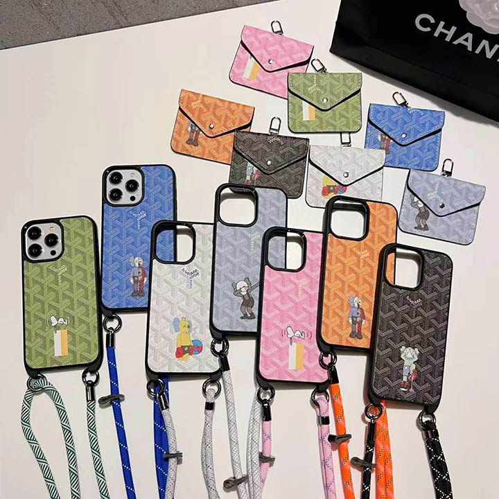 goyard iphone15ケース ストラップ付き