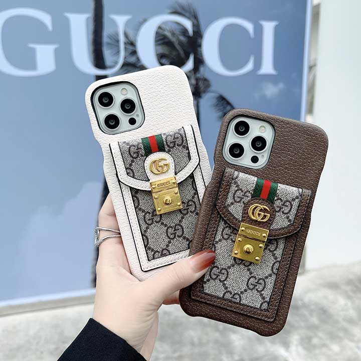 Gucci レザー iphone 15 スマホケース
