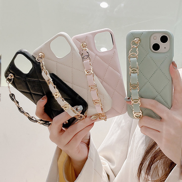 Chanel風 iphone15 携帯ケース 皮製